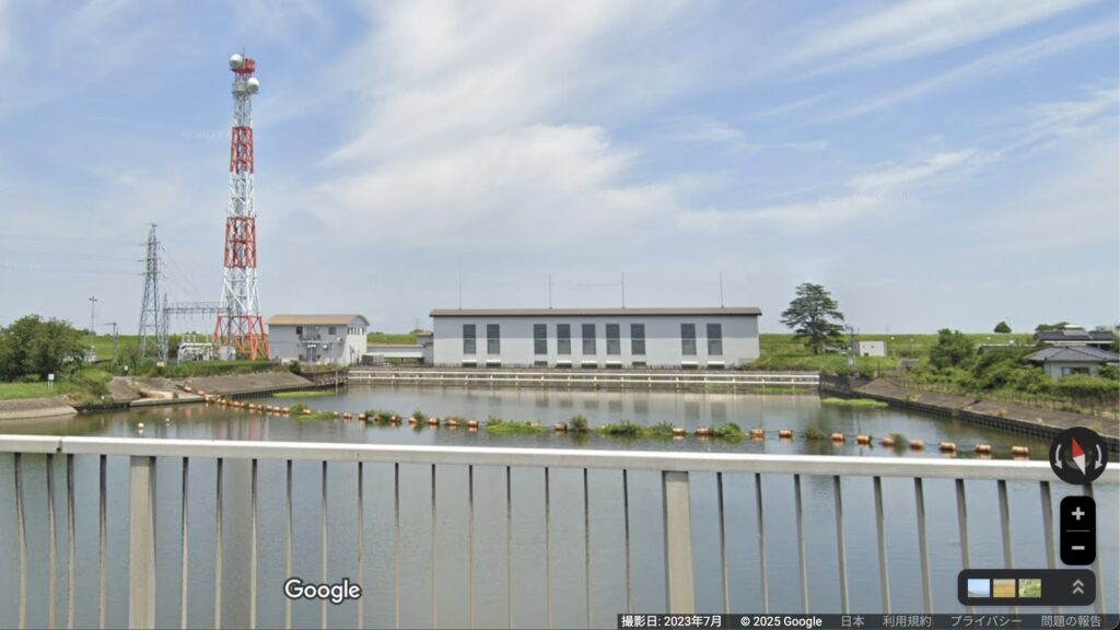 長門川の排水機場