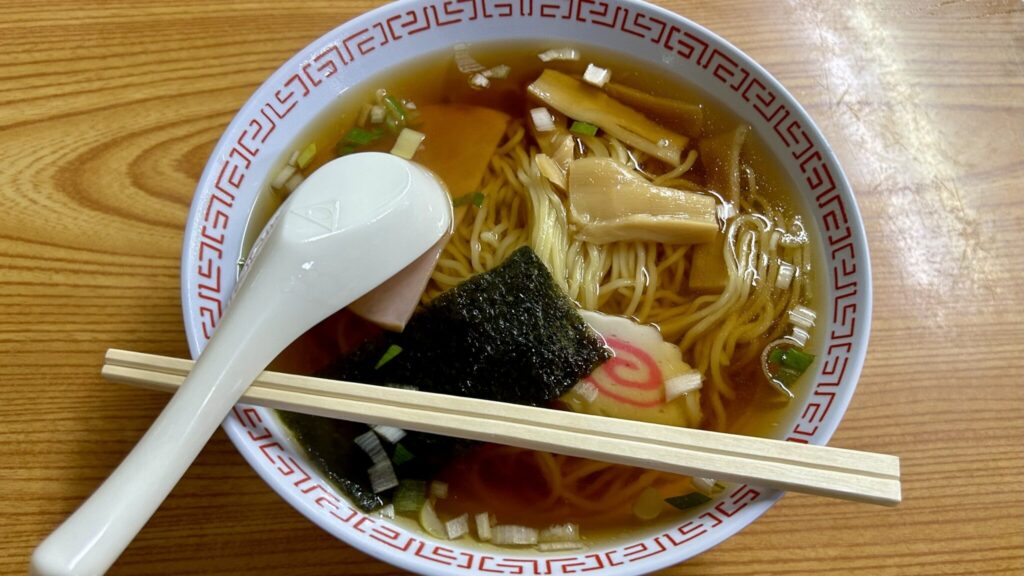 ハムラーメン|上野公園・東照宮第一売店