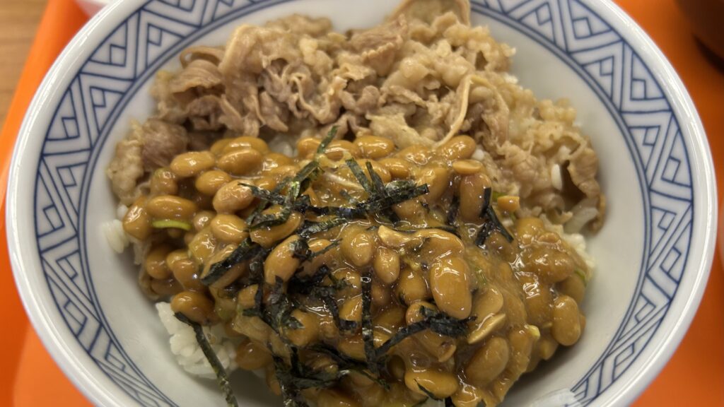 納豆牛丼|茗荷谷・丼太郎