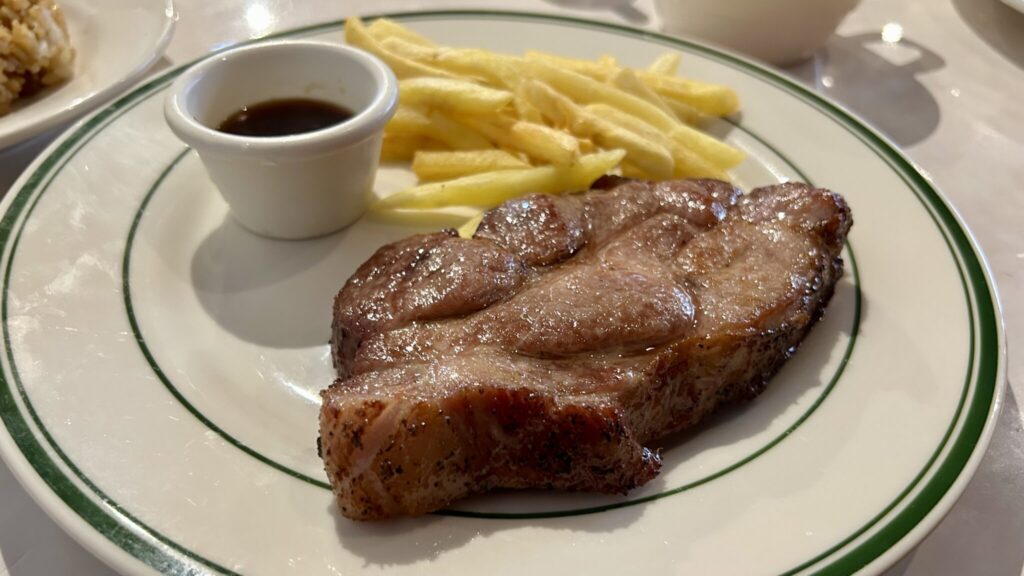 マロリーポークステーキ
