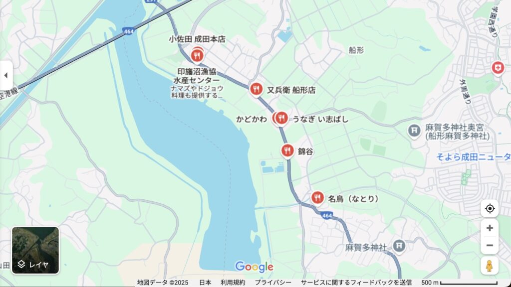 印旛沼・成田山エリアは「鰻好きの楽園」