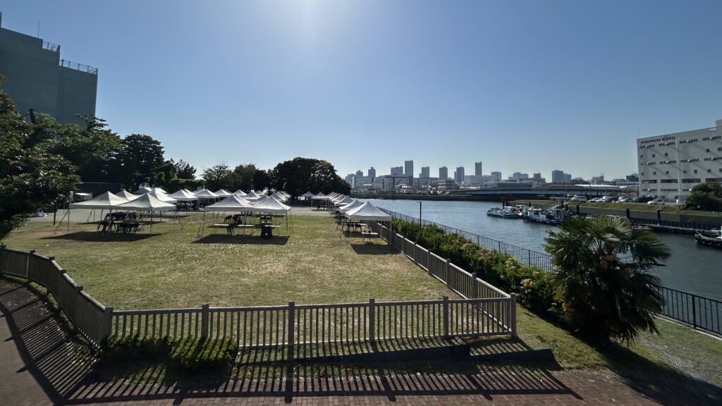 新木場公園:芝生×釣り×昼寝の静寂エリア