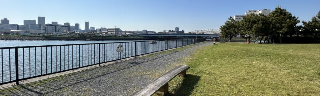 新木場公園:芝生×釣り×昼寝の静寂エリア
