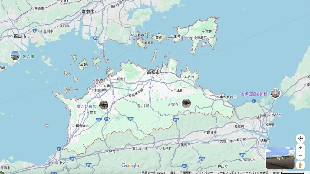 面積で見ると琵琶湖の圧勝