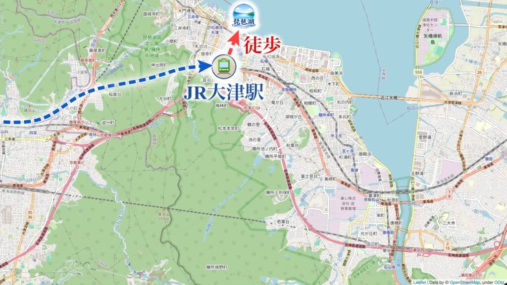 滋賀:瀬田の唐橋で予想外のタイムロス