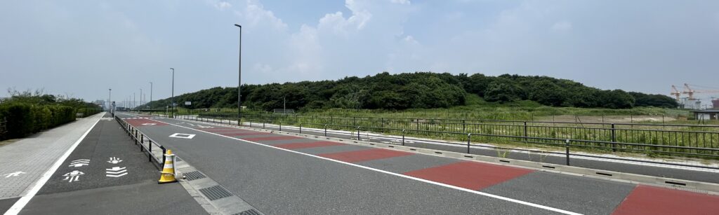 海沿いは釣り可能なスペースが一切ない構造