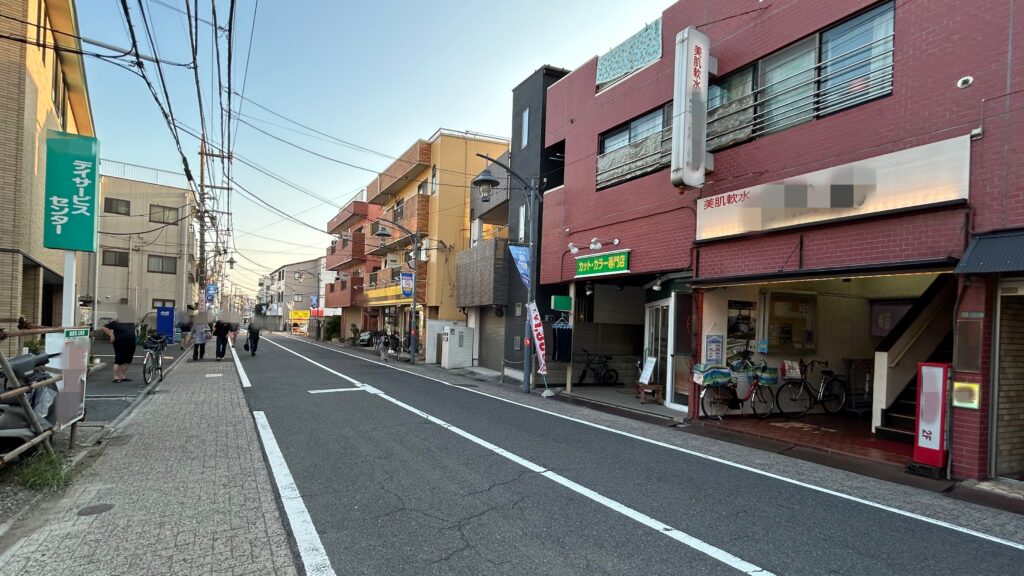 北千住に比べて少ない娯楽施設