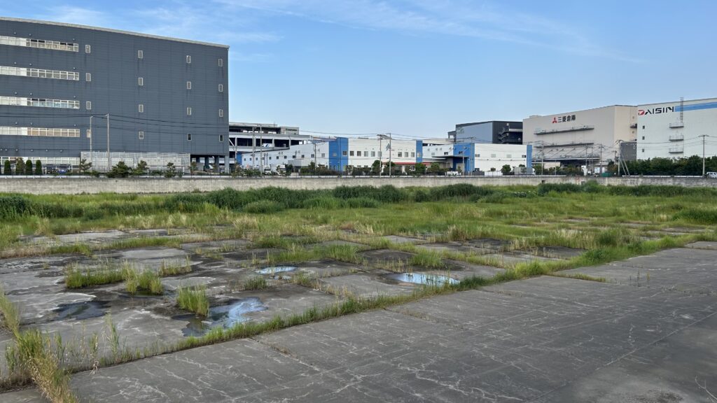 調整池が示す洪水リスクの高い土地の性格