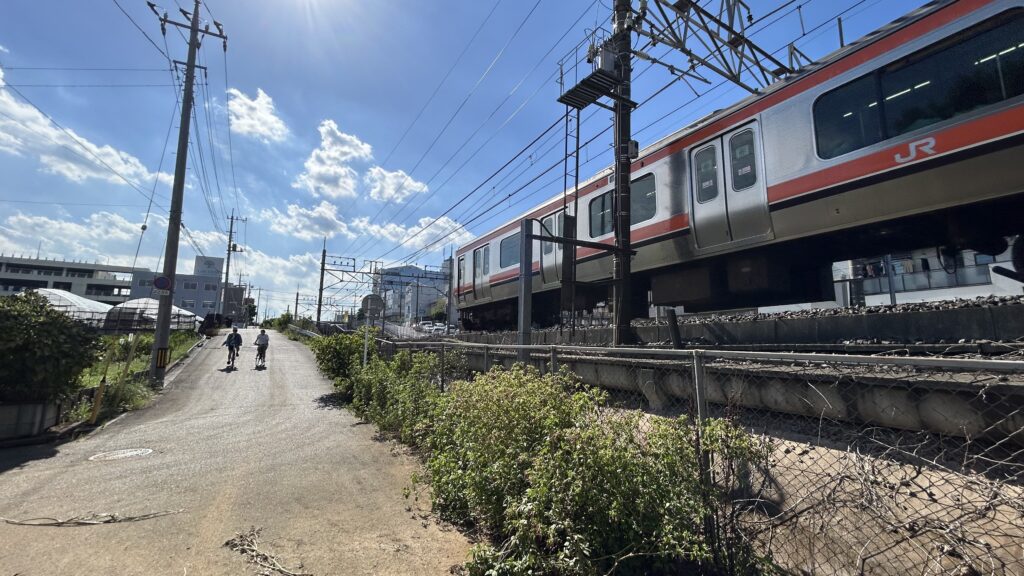 東浦和駅から広がる田園の景色