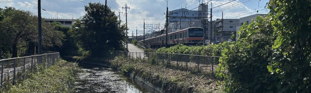 東浦和駅から広がる田園の景色