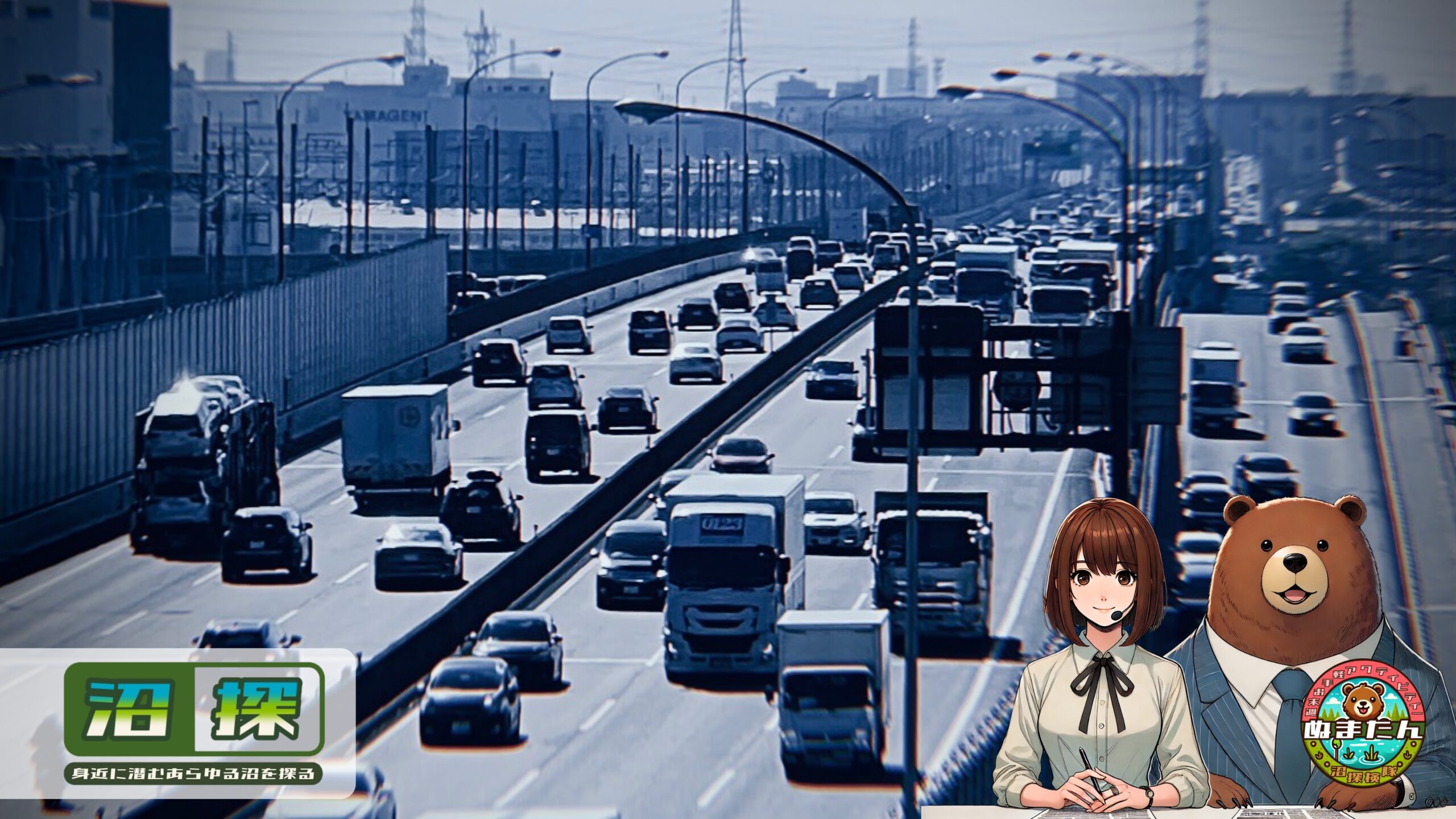 船橋はなぜ渋滞がひどいのか：世界一と噂される街を地形から見てみる