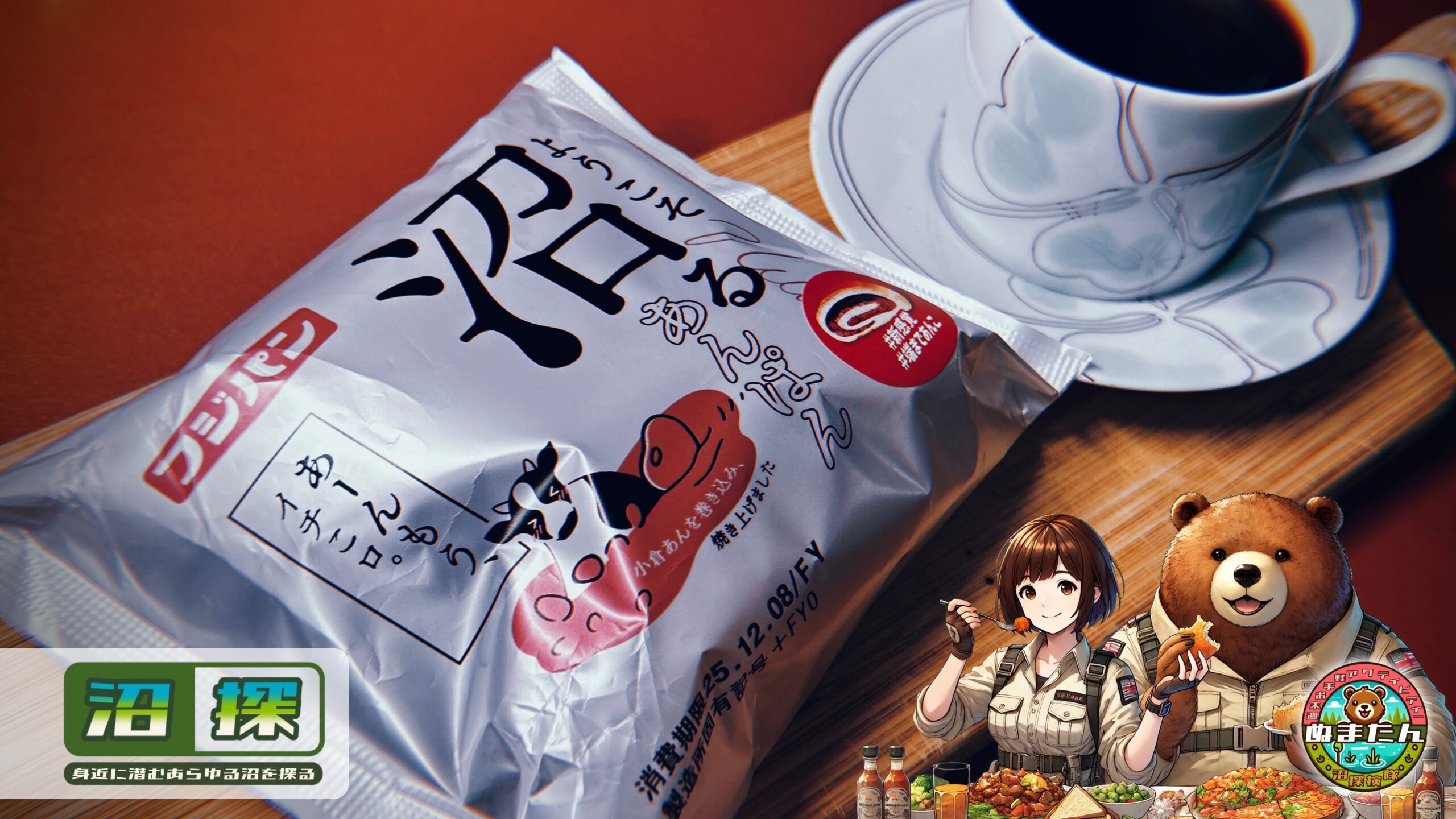 フジパン「沼るあんぱん」の実食レビュー：小倉あんの沼にイチこロされた話