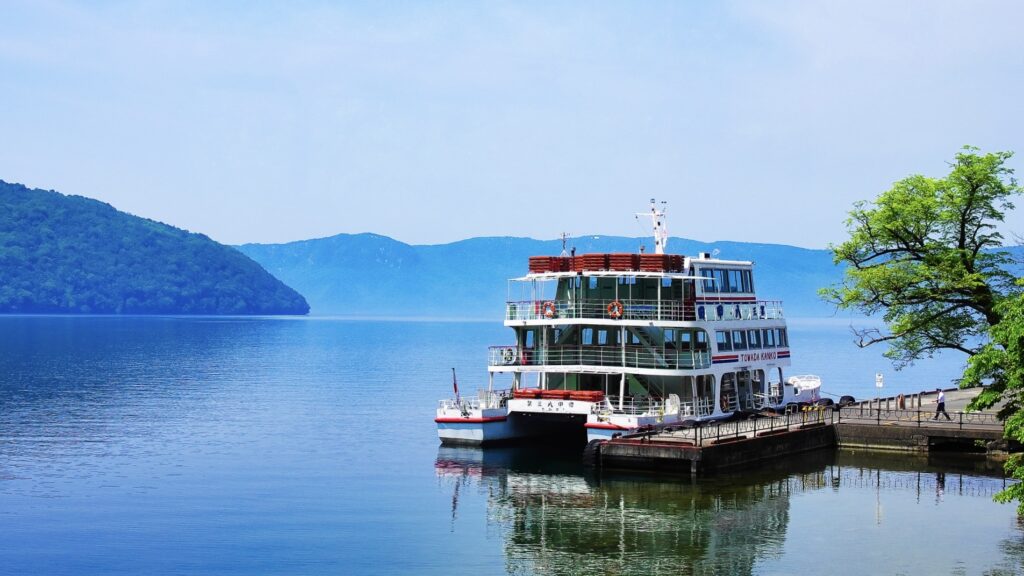 観光:十和田湖(地図)