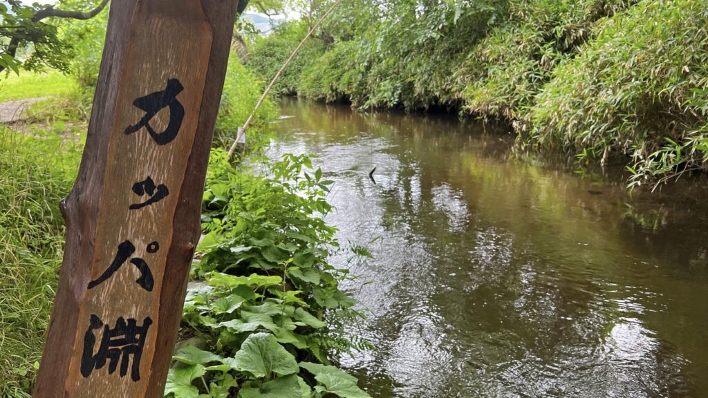 観光:カッパ淵(地図)