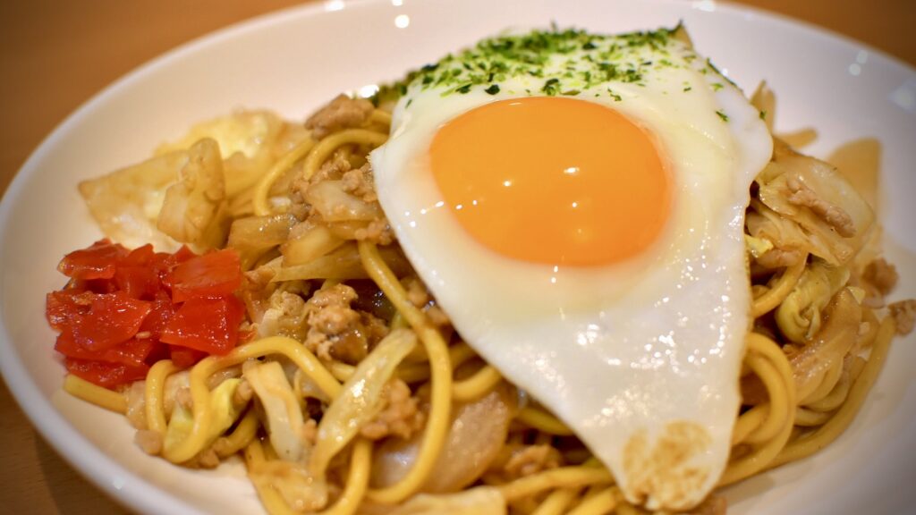 昼食:横手やきそば