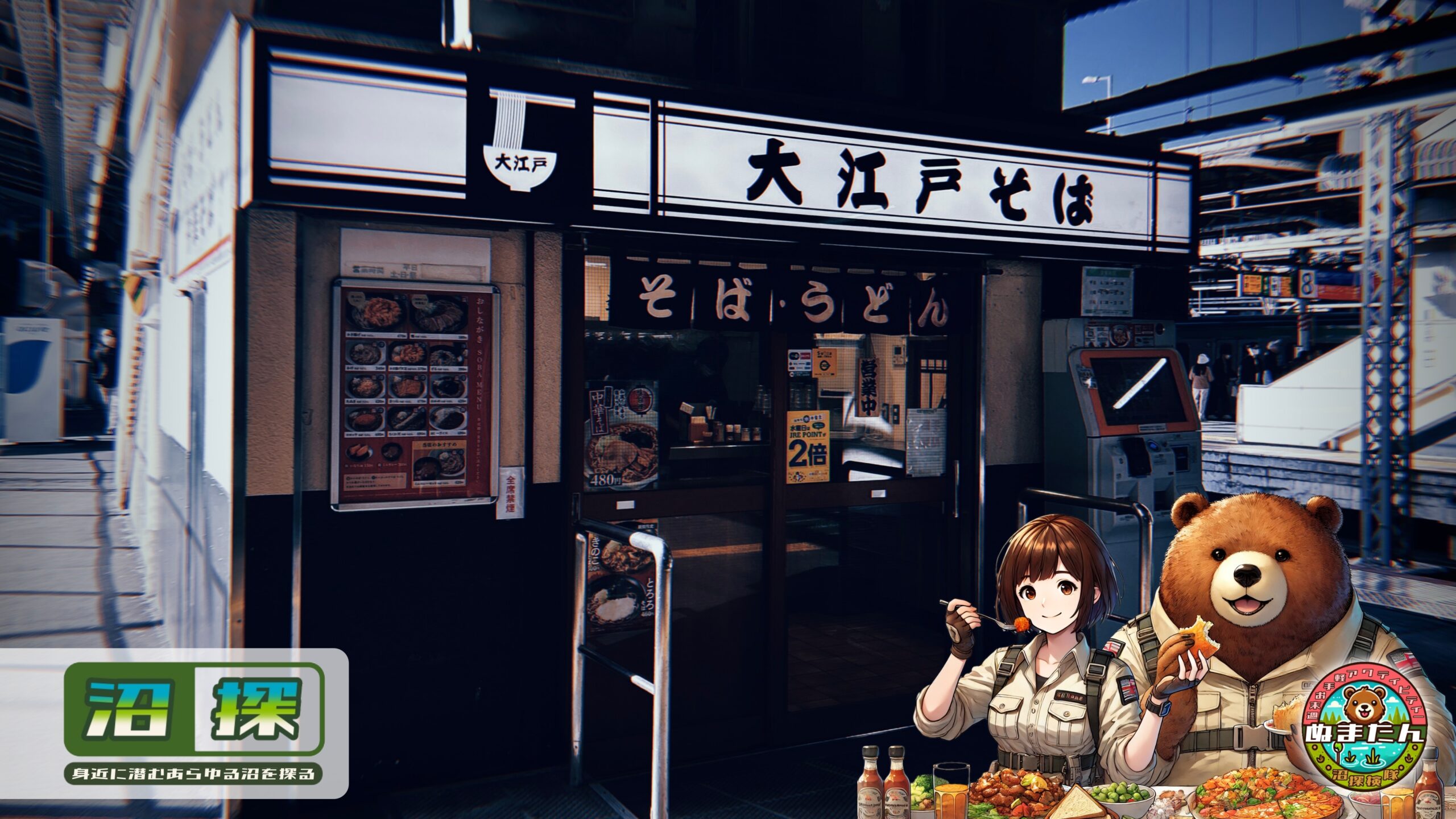 上野駅大江戸そば・ラーメン：「美味い・まずい」を言わずに伝えきる沼メシレビュー