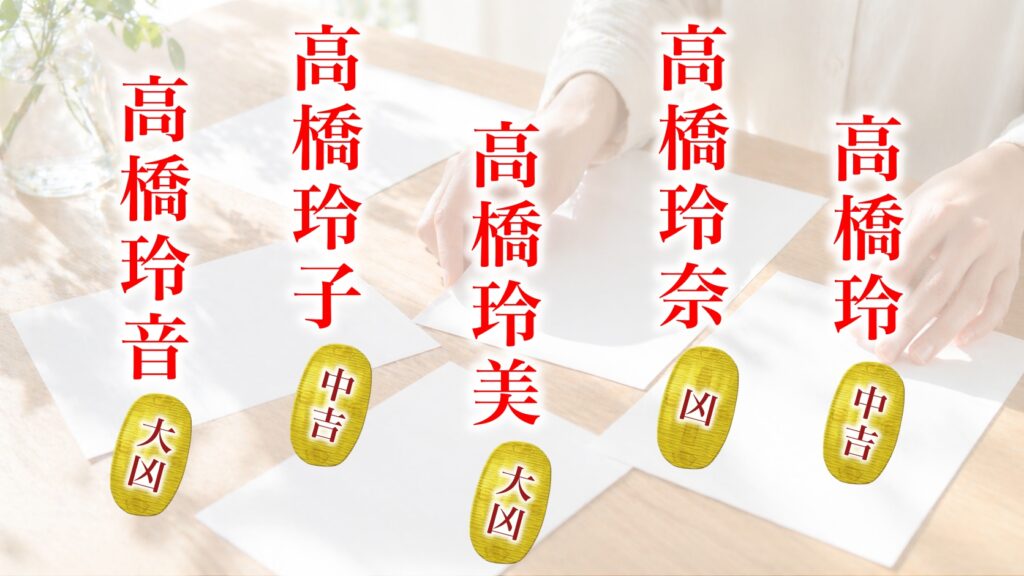 玲という名前は本当に良くないのか