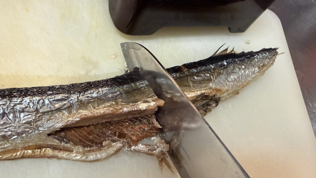 焼サンマでインチキ「うな重」を作ってみた