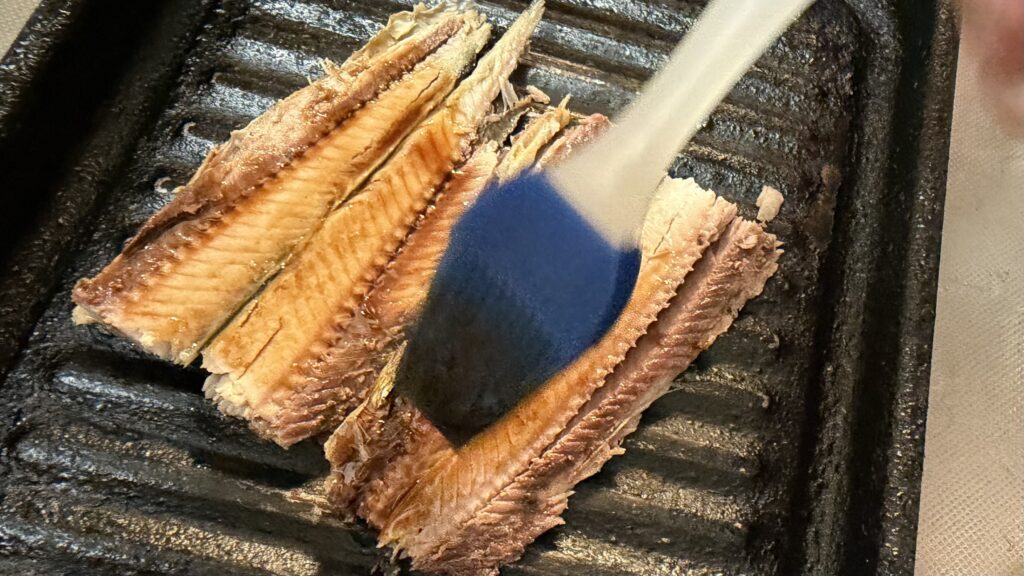 焼サンマでインチキ「うな重」を作ってみた