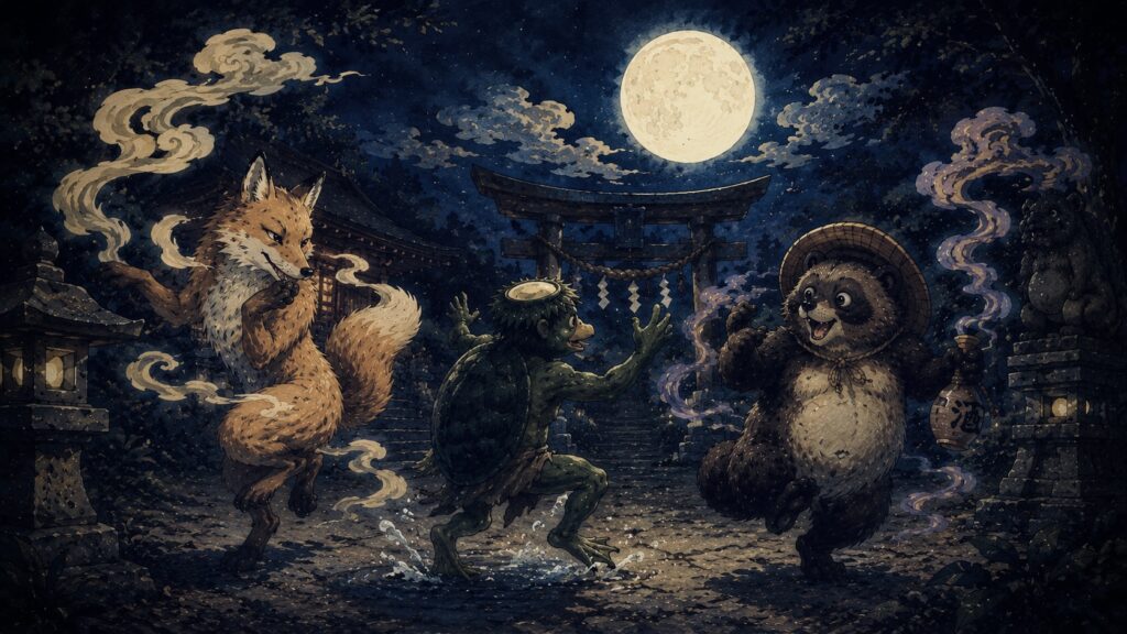 月夜のばかしは最後まで人を化かしてくる