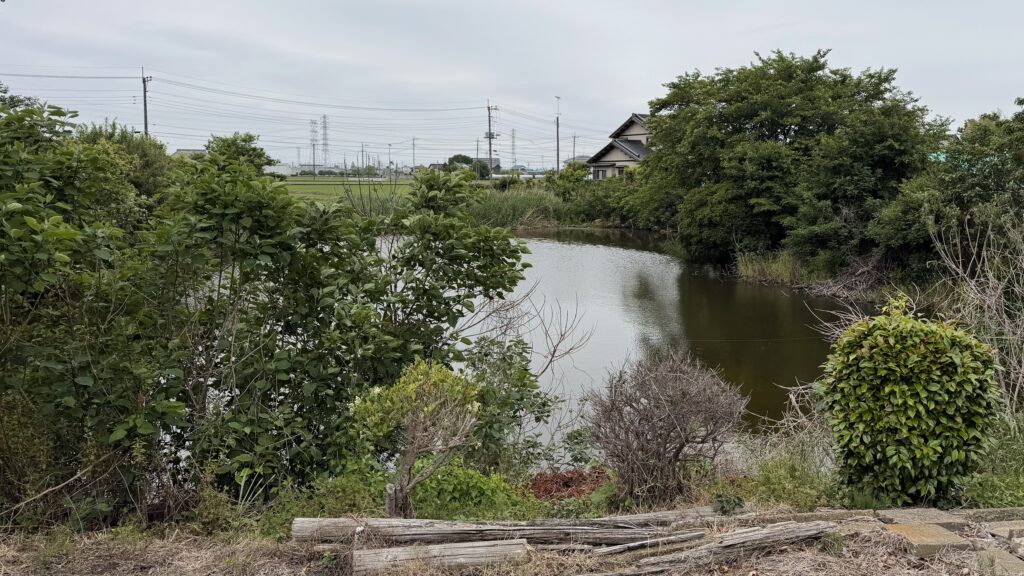 南栗橋の各所に残る「水の記憶」
