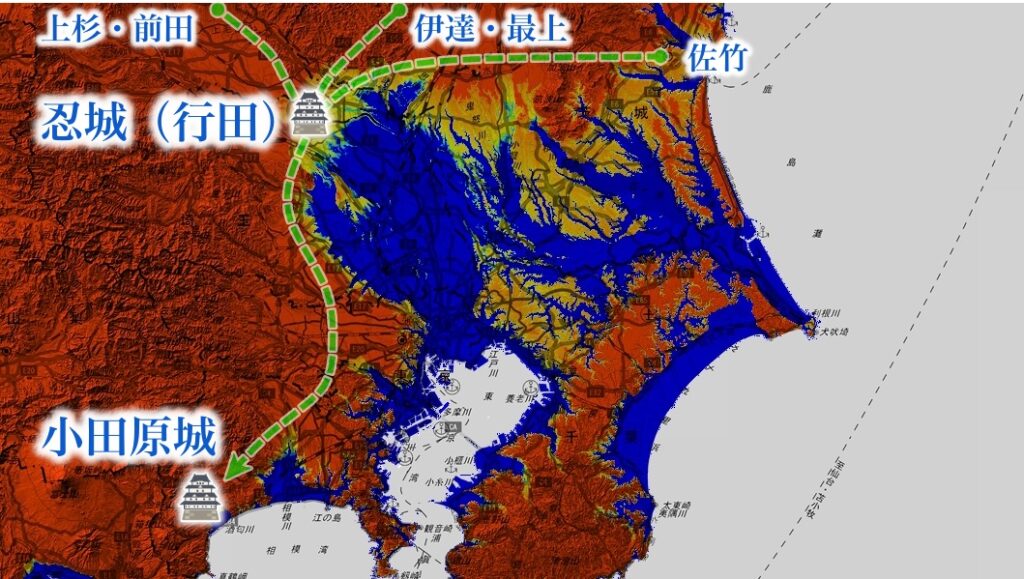 東北の新参大名を制御する必要があった