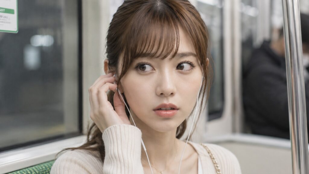 電車内がうるさいときの対処法とその違和感