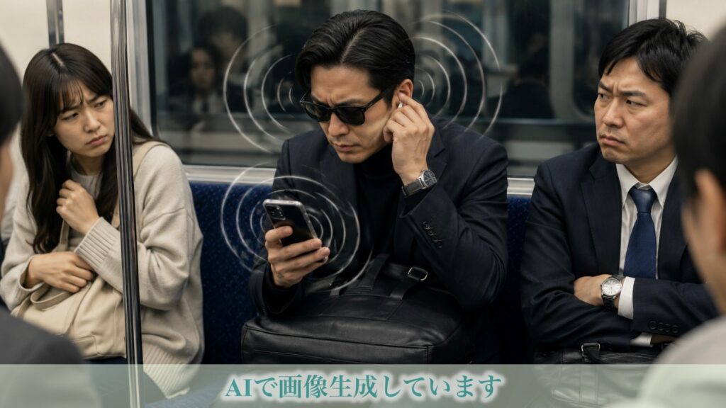 通話と音漏れ