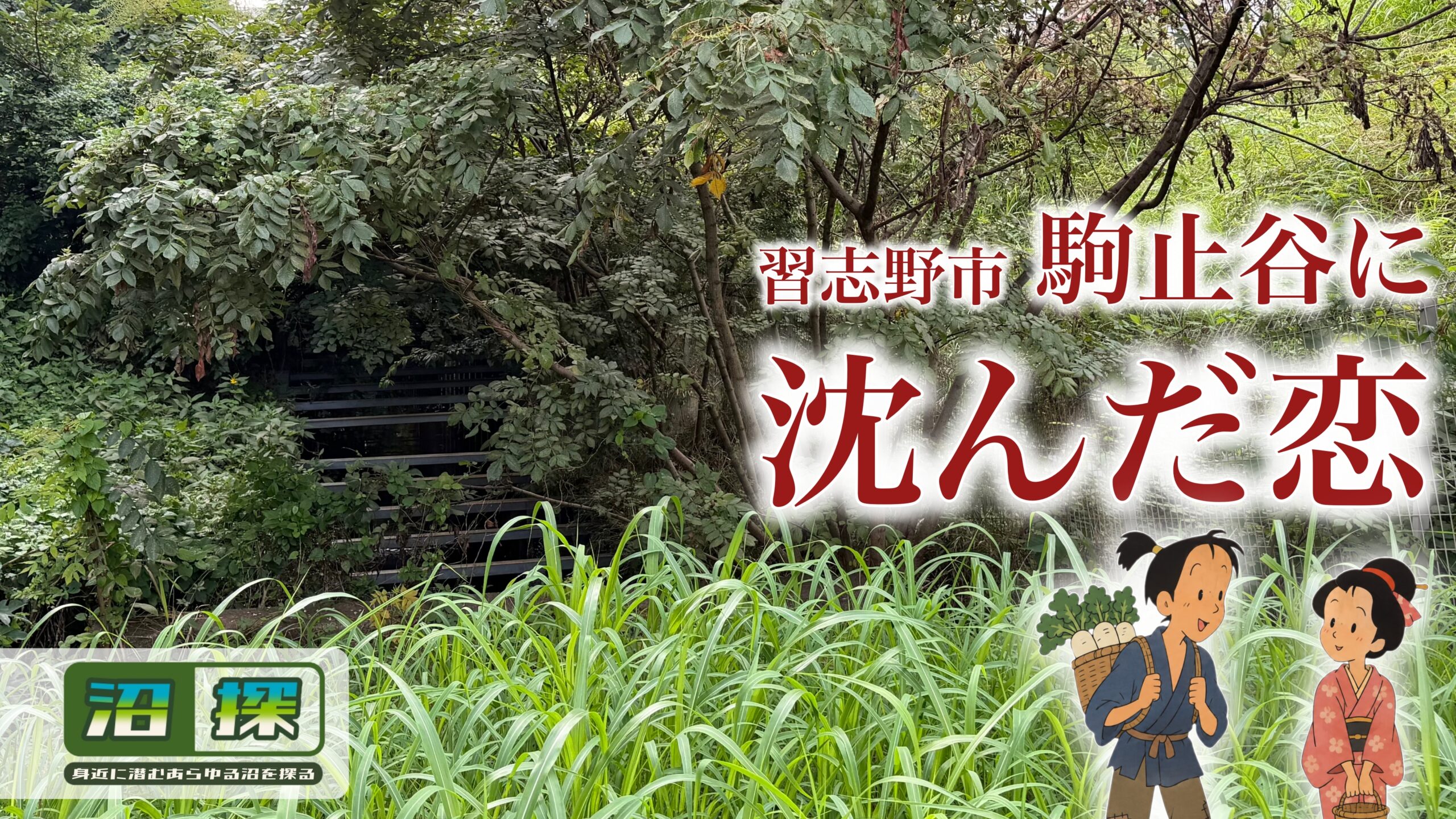 駒止谷に沈んだ恋：習志野市に伝わる「底なし沼」の民話を現地を歩いて確かめた